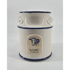 Vtg 90s Kemps It's the Cows Series Pottery Milk Can 6.25" Tall St Paul Minnesota